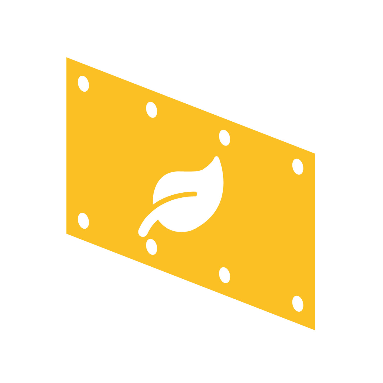 Green Print Banner